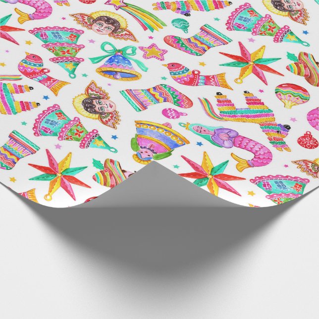 Mexican Christmas wrapping paper (Corner)