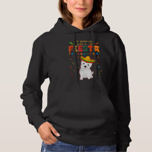Mexican Cinco De Mayo Fiesta Let's Fiesta Westie Hoodie