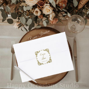 Mexican Clay Wedding Sticker – Papel Picado