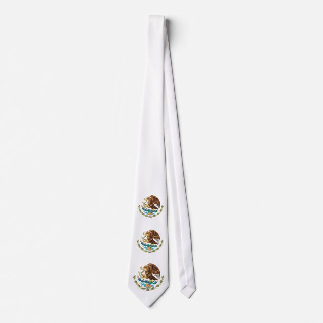 Mexican coat of arms Tie (Front)