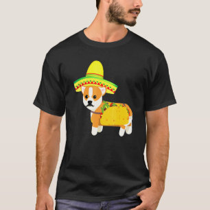 Mexican Corgi Taco Cinco De Mayo Fiesta Dog 1 T-Shirt