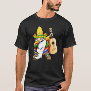 Mexican Dabbing Gnome Cinco De Mayo Poncho Sombrer T-Shirt