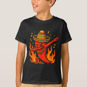 Mexican dabbing poncho cinco de mayo boy T-Shirt