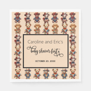 Mexican Day of the Dead Baby Shower  Napkin
