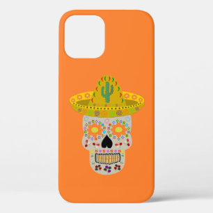 Mexican Day of the Dead Skull iPhone 12 Case