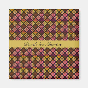 Mexican Dia de los Muertos customizable     Magnet