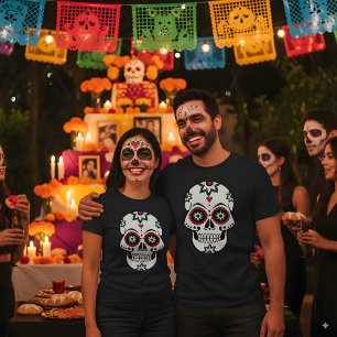 Mexican Dia De Los Muertos Day Of The Dead Costume T-Shirt