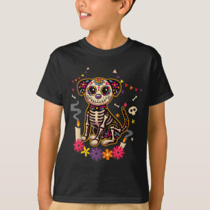 Mexican Dog Day Of The Government Agencyd Skeleton T-Shirt