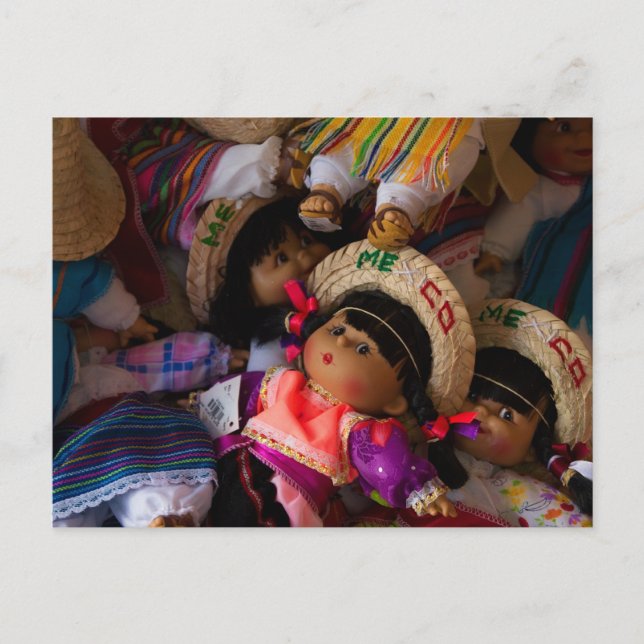 Mexican Dolls Postcard (Front)