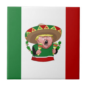 mexican donald trump tile