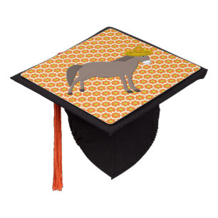 Mexican Donkey Day of the Dead Graduation Cap Topper