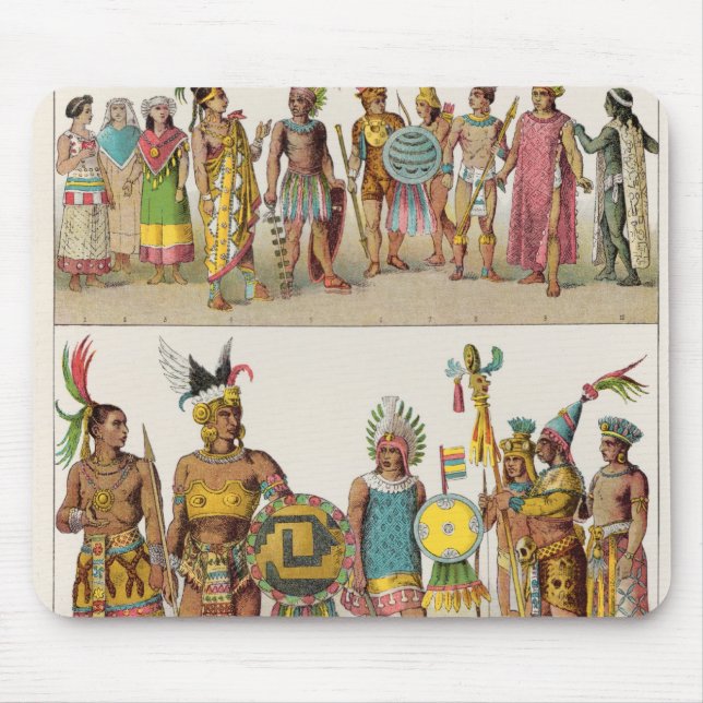 Mexican Dress Mouse Pad (Front)