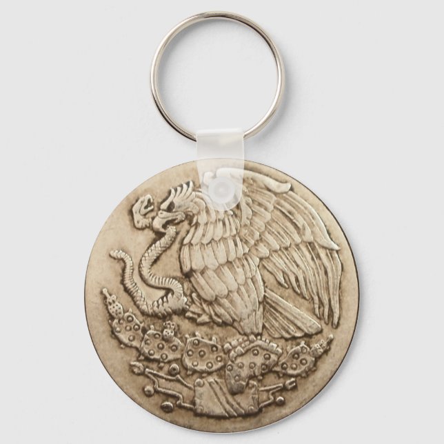 Mexican eagle keychain (Front)