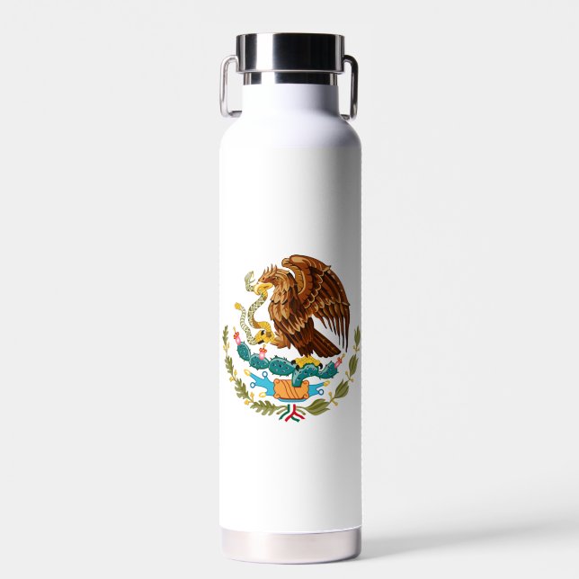 Mexican Eagle Water Bottle (Front)