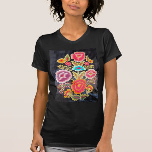Mexican Embroidery design T-Shirt