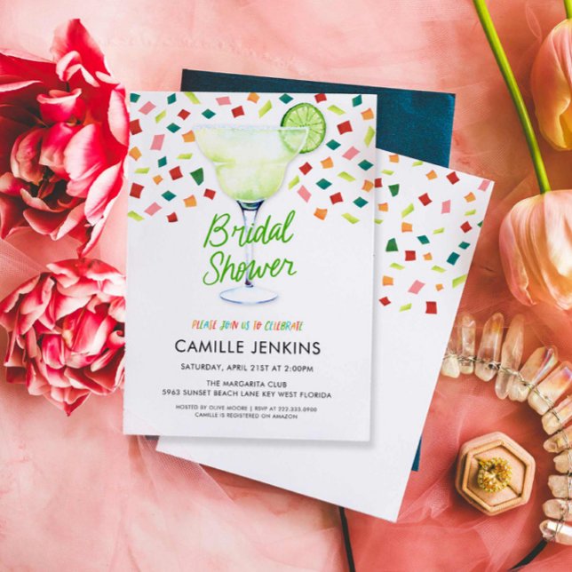Mexican Fiesta Bridal Fiesta Shower Invitation (Mexican Fiesta Bridal Shower Invitation)
