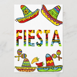 Mexican Fiesta Cinco de Mayo Invitations