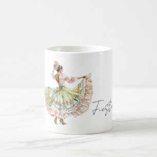 Mexican Fiesta Dance Dress Coffee Mug