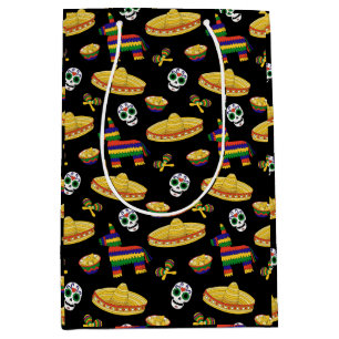Mexican Fiesta & Día de Muertos  Medium Gift Bag