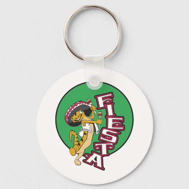 Mexican Fiesta Keychain (Front)