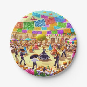 Mexican Fiesta  Paper Plate
