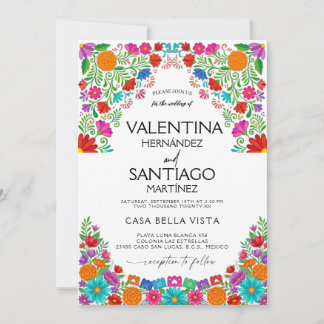 Mexican Fiesta Wedding Invitation