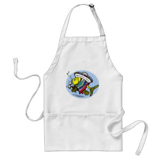 Mexican Fish in a circle Standard Apron