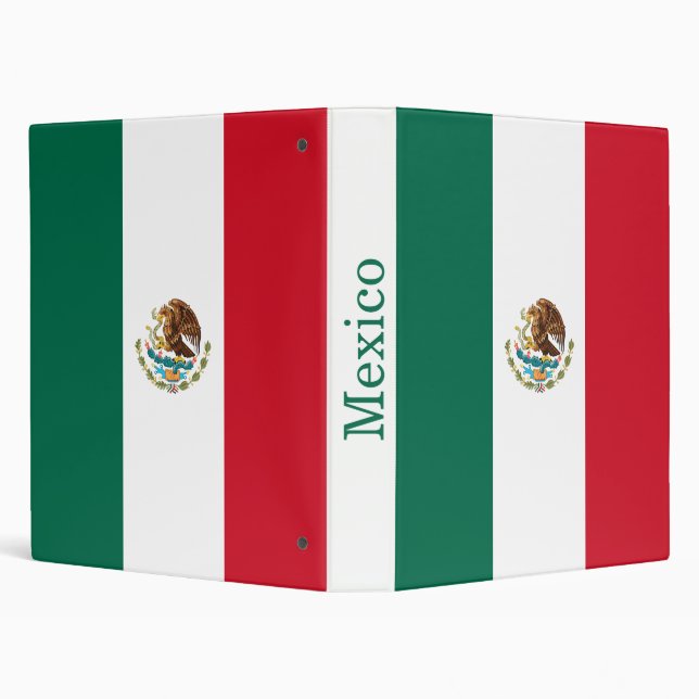 Mexican Flag Binder (Background)