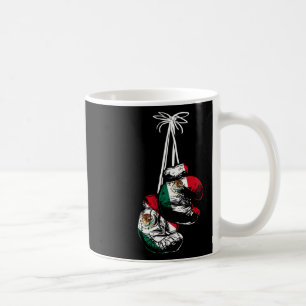 Mexican Flag Boxer Boxing Gloves Boxing  Coffee Mug