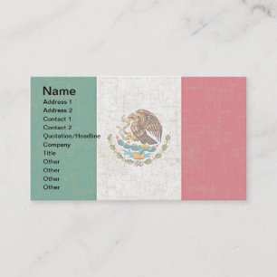 MEXICAN FLAG Business Cards