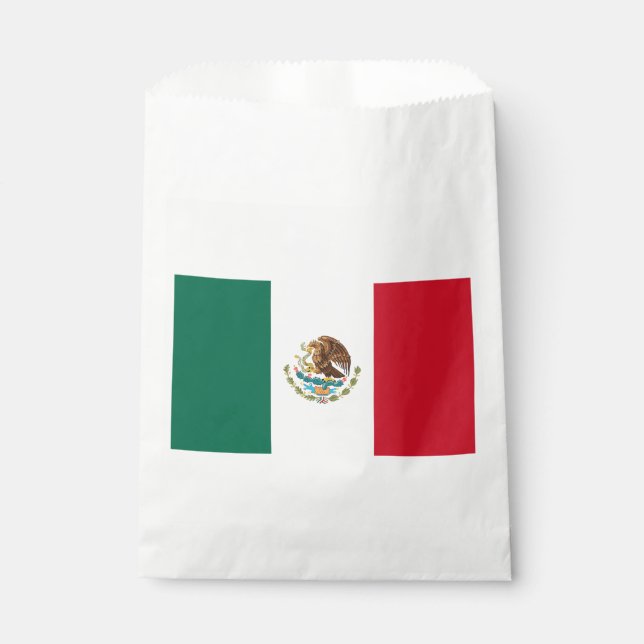 Mexican Flag Favour Bag (Front)
