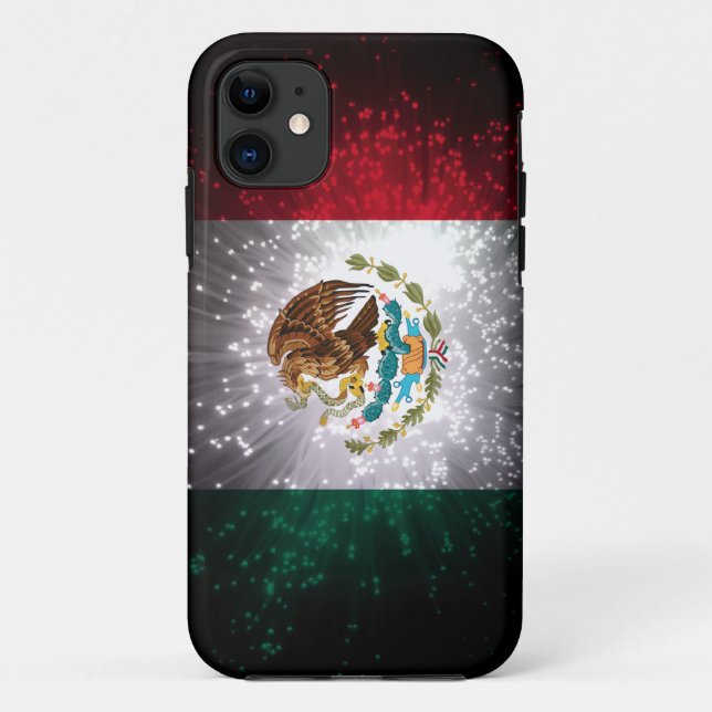 Mexican Flag Firework Case-Mate iPhone Case (Back)