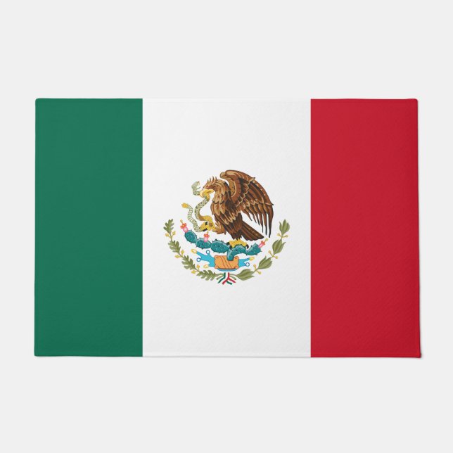 Mexican Flag - Flag of Mexico Doormat (Front)