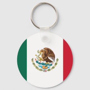 Mexican Flag - Flag of Mexico Keychain