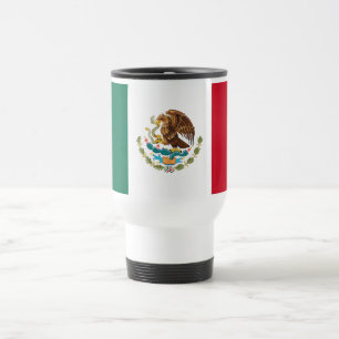 Mexican Flag - Flag of Mexico Travel Mug