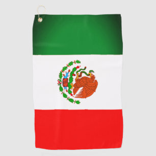 Mexican Flag Golf Towel