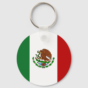 Mexican Flag Keychain