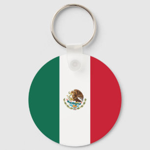 Mexican Flag Keychain