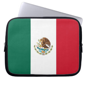Mexican Flag Laptop Sleeve