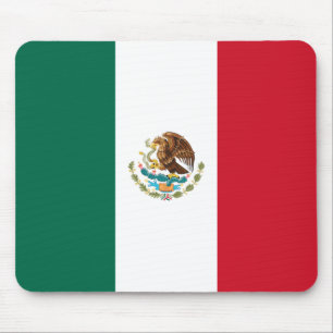 Mexican Flag (Mexico) Mouse Pad