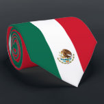 Mexican Flag (Mexico) Neck Tie<br><div class="desc">This design features the national flag of Mexico (México), which is officially known as the United Mexican States (Estados Unidos Mexicanos). Mexico is a country in the southern region of North America. The Mexican nation is bordered to the north by the United States; to the south and west by the...</div>
