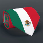 Mexican Flag (Mexico) Neck Tie<br><div class="desc">This design features the national flag of Mexico (México), which is officially known as the United Mexican States (Estados Unidos Mexicanos). Mexico is a country in the southern region of North America. The Mexican nation is bordered to the north by the United States; to the south and west by the...</div>