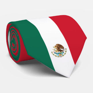 Mexican Flag (Mexico) Neck Tie