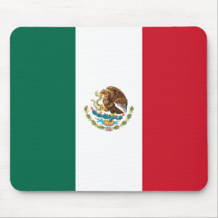 Mexican Flag Mouse Pad