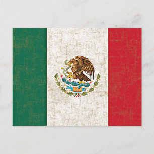MEXICAN FLAG Postcard