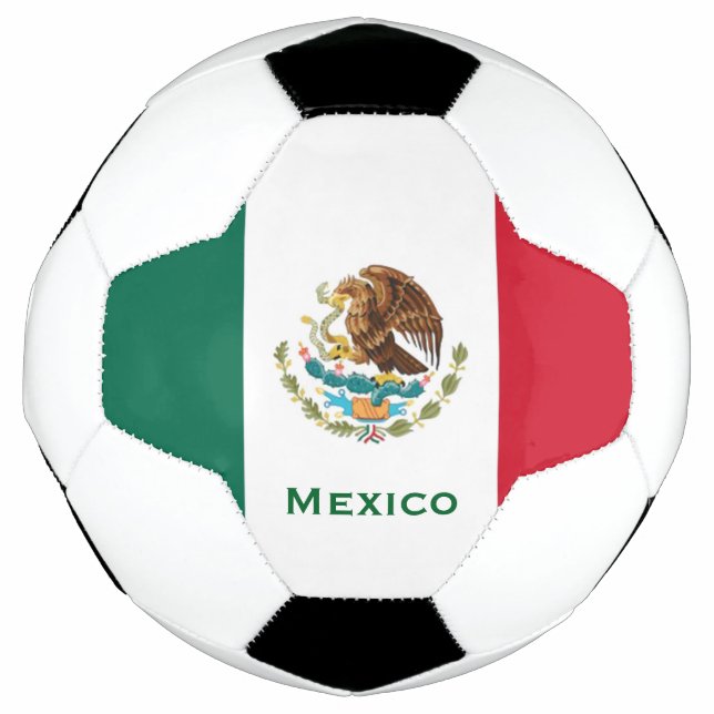 Mexican Flag Soccer Ball (Front)