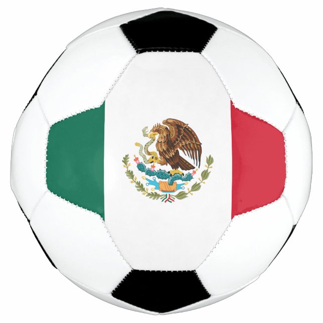 Mexican Flag Soccer Ball (Front)