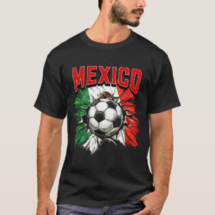Mexican flag soccer mexico pride futbol family cup T-Shirt