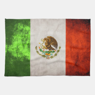 Mexican Flag Towel 16" x 24"