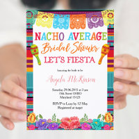 Mexican Floral Cactus Nacho Average Bridal Shower